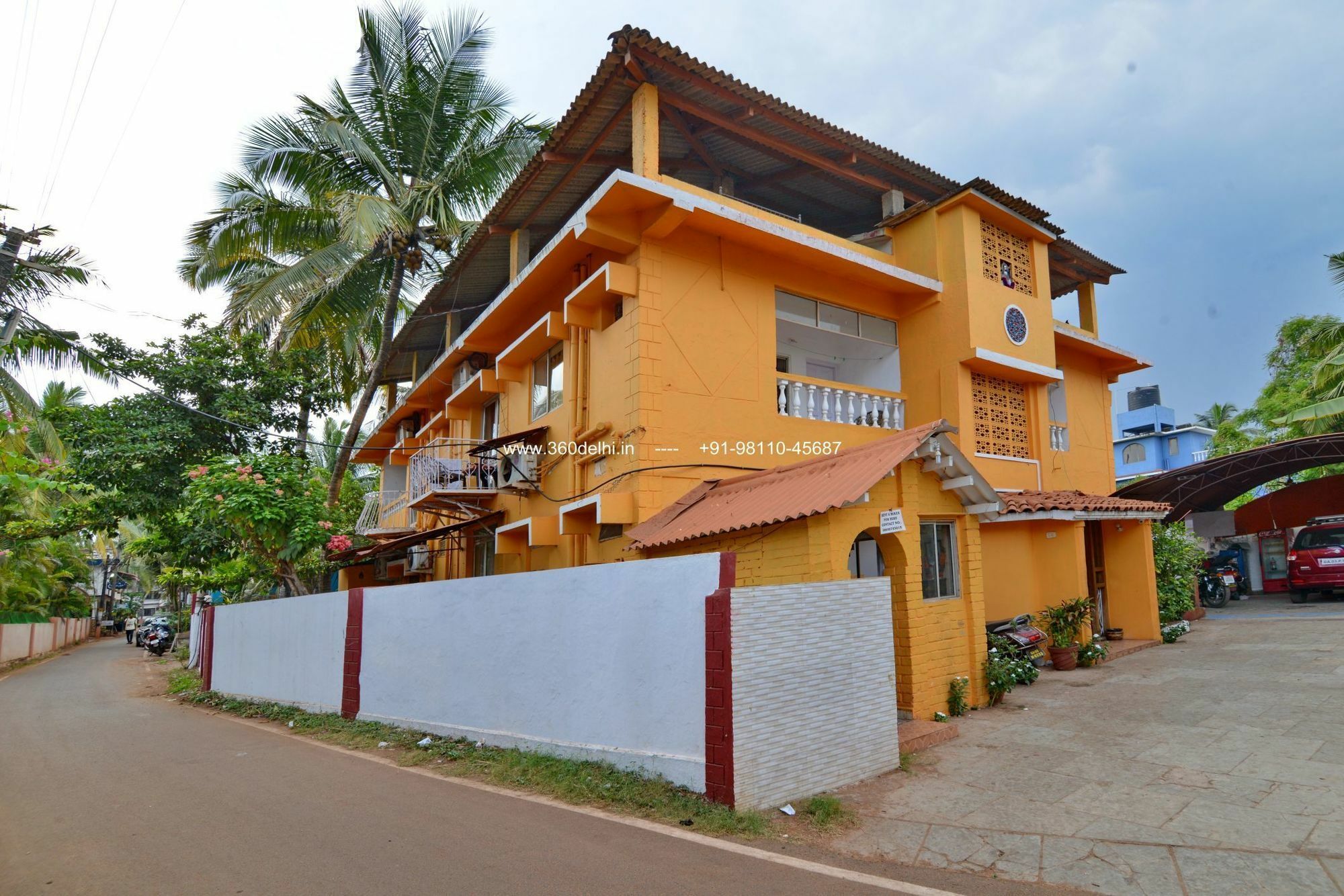 Ave Maria Guest House Candolim Kültér fotó